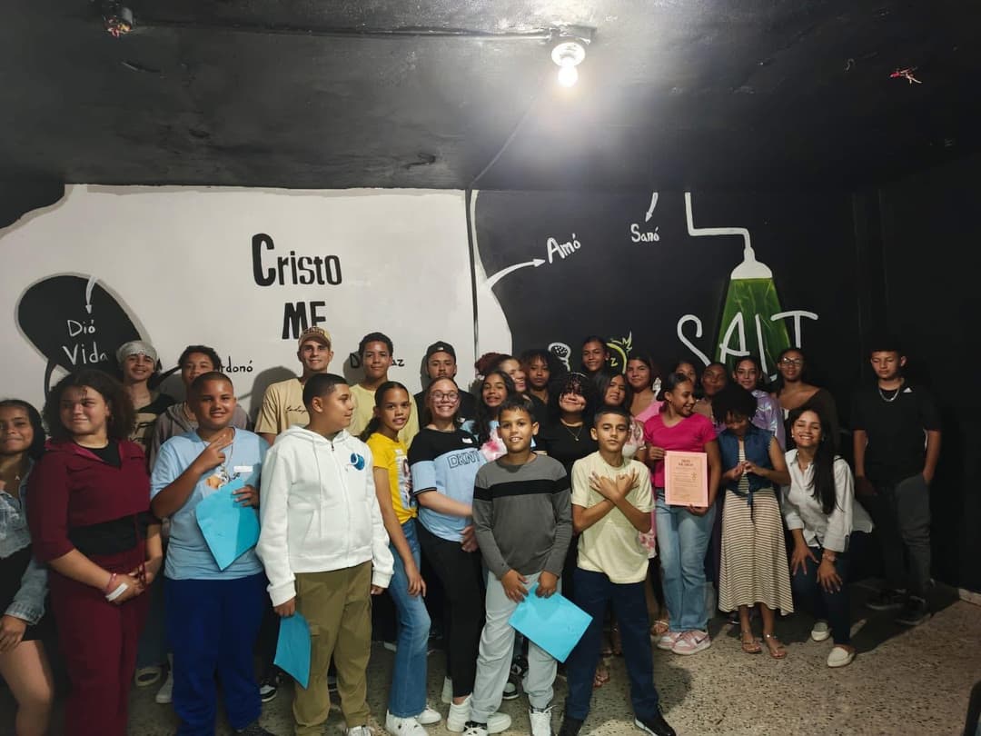 Grupo de jovenes